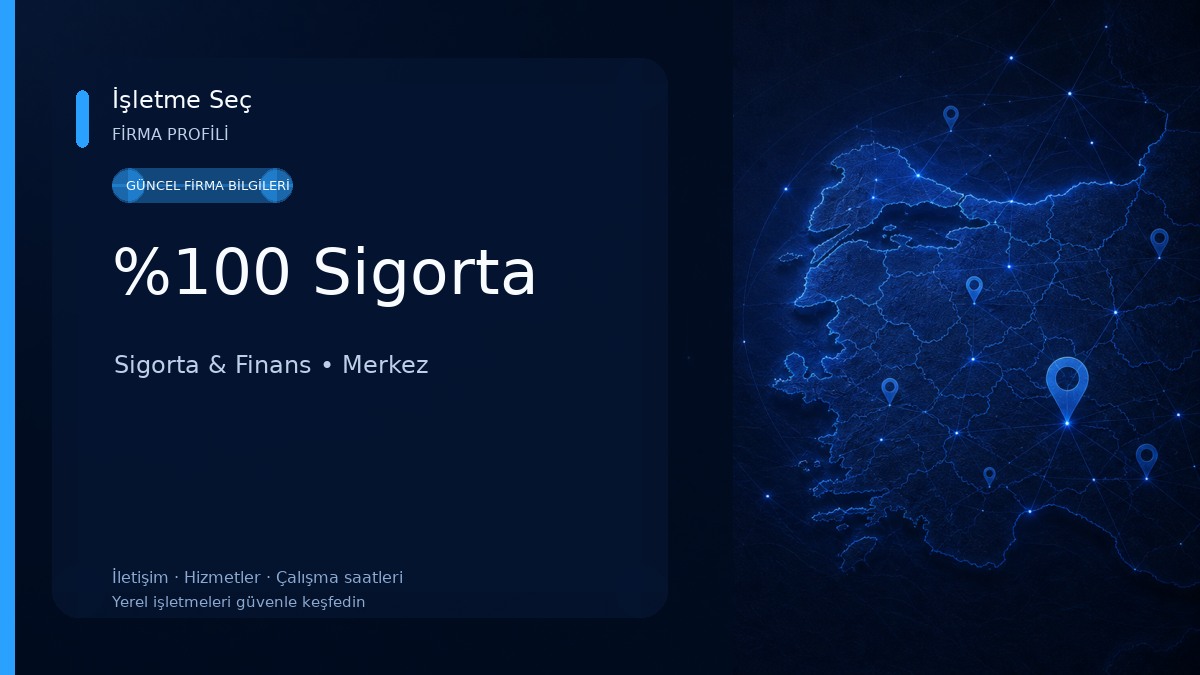%100 Sigorta