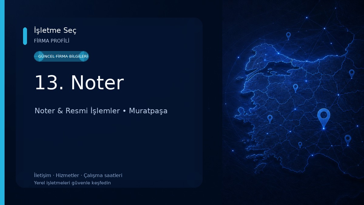 13. Noter