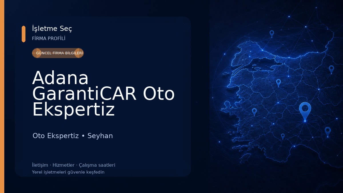 Adana GarantiCAR Oto Ekspertiz Oto Ekspertiz