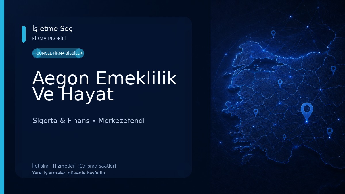 Aegon Emeklilik Ve Hayat Sigorta & Finans