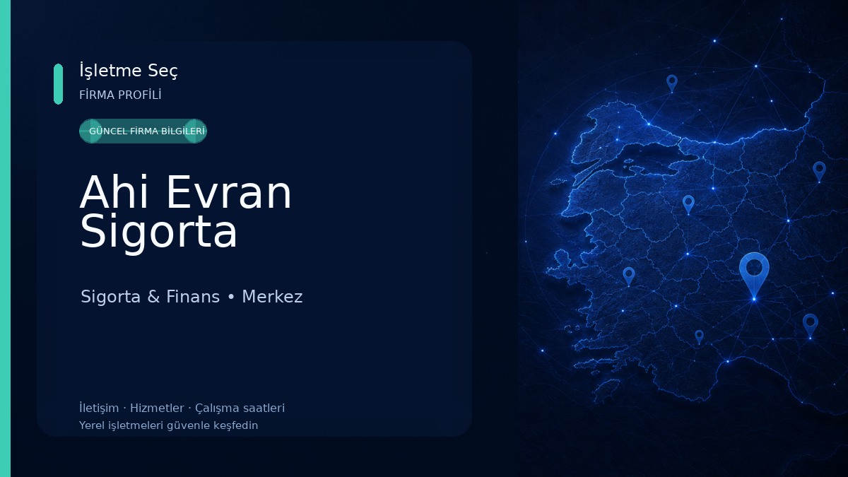 Ahi Evran Sigorta Sigorta & Finans