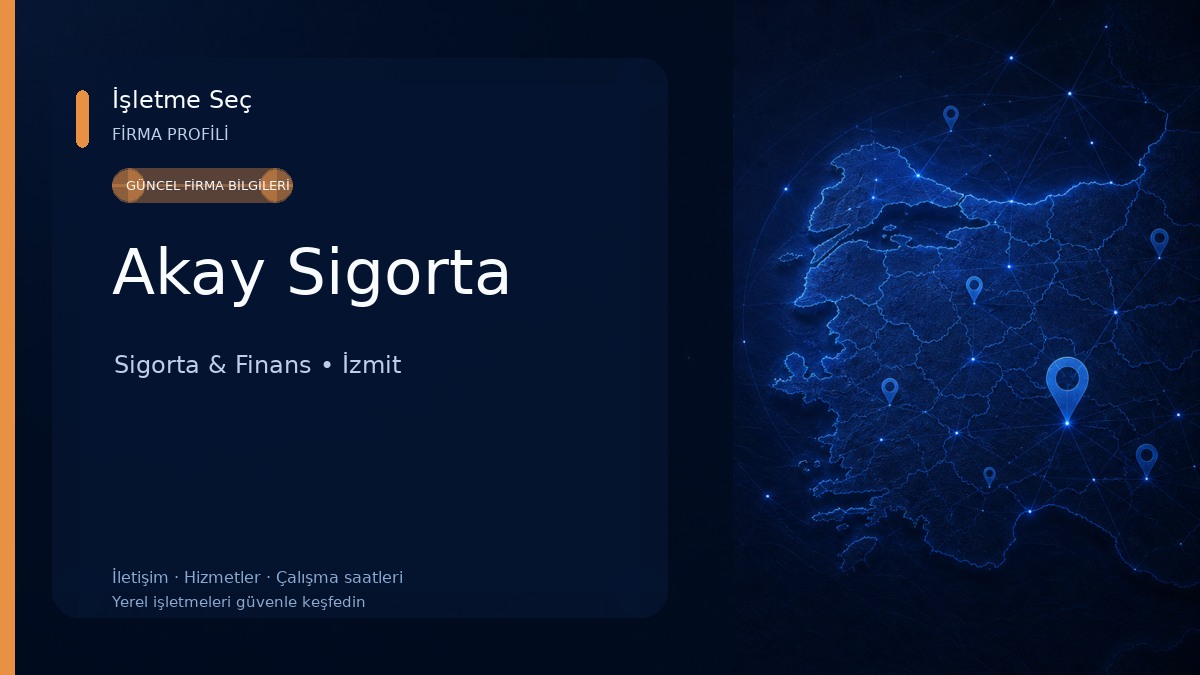 Akay Sigorta Sigorta & Finans