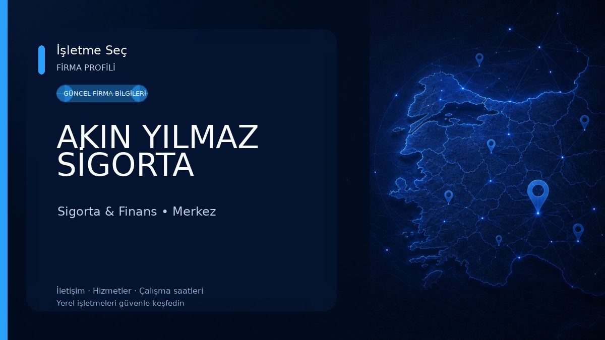 AKIN YILMAZ SİGORTA 