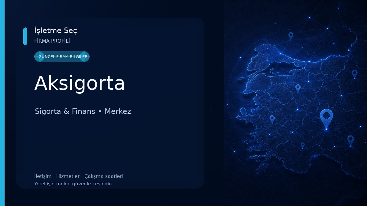 Aksigorta Sigorta & Finans