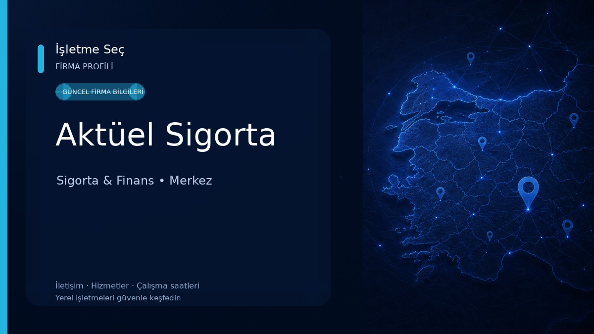 Aktüel Sigorta Sigorta & Finans