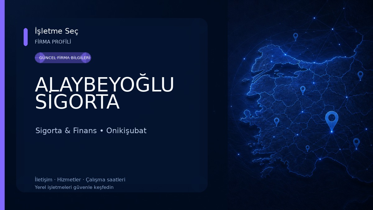 ALAYBEYOĞLU SİGORTA Sigorta & Finans