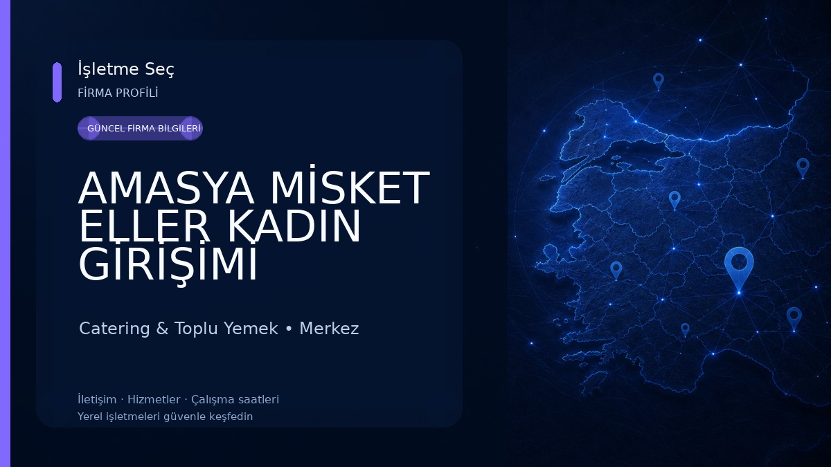 AMASYA MİSKET ELLER KADIN GİRİŞİMİ KOOPERATİFİ KADIN KÜLTÜR VE GASTRONOMİ MERKEZİ COĞRAFİ İŞARETLİ ÜRÜNLER MÜZESİ 