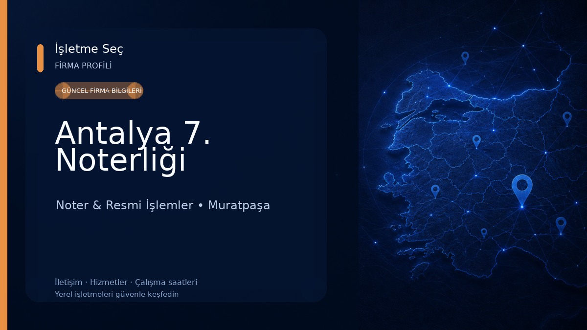 Antalya 7. Noterliği