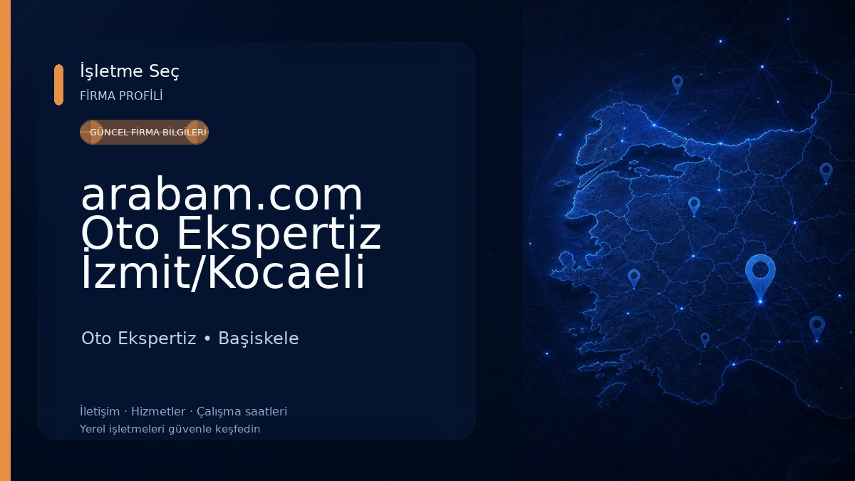 arabam.com Oto Ekspertiz İzmit/Kocaeli Oto Ekspertiz