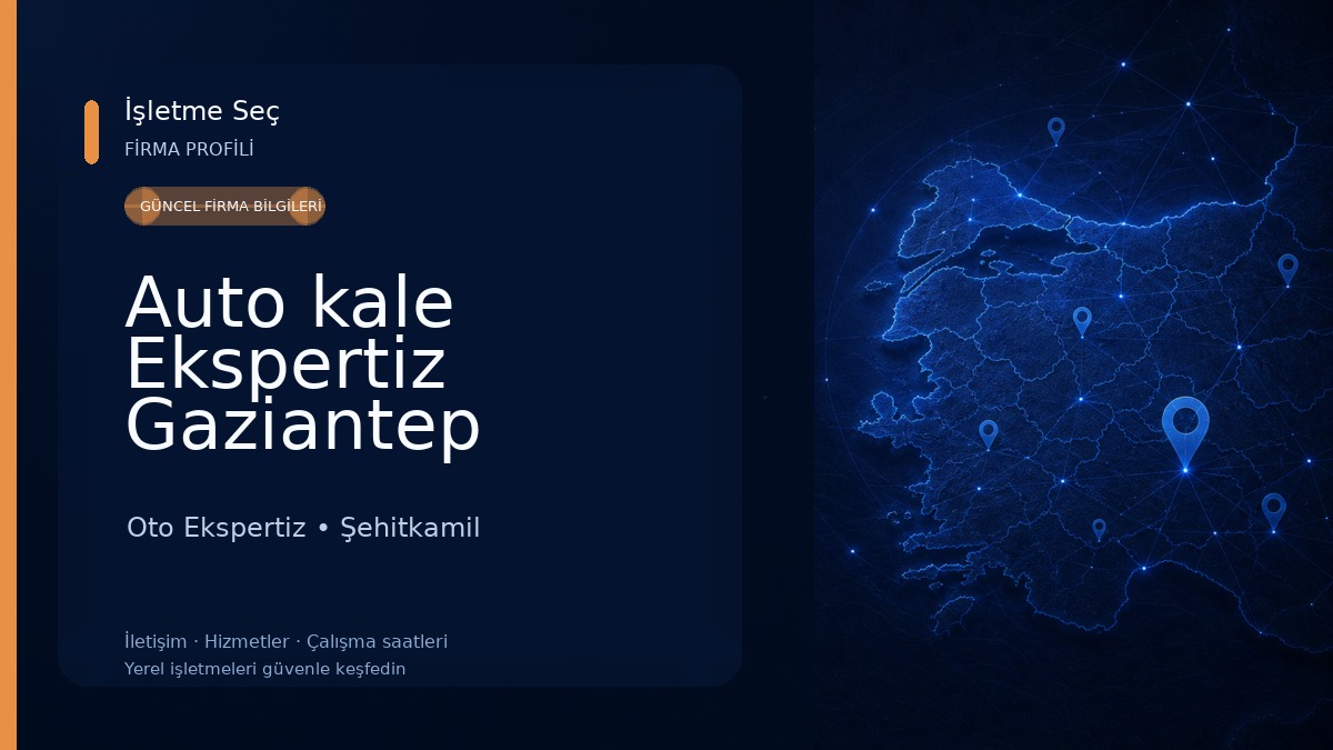 Auto kale Ekspertiz Gaziantep Oto Ekspertiz