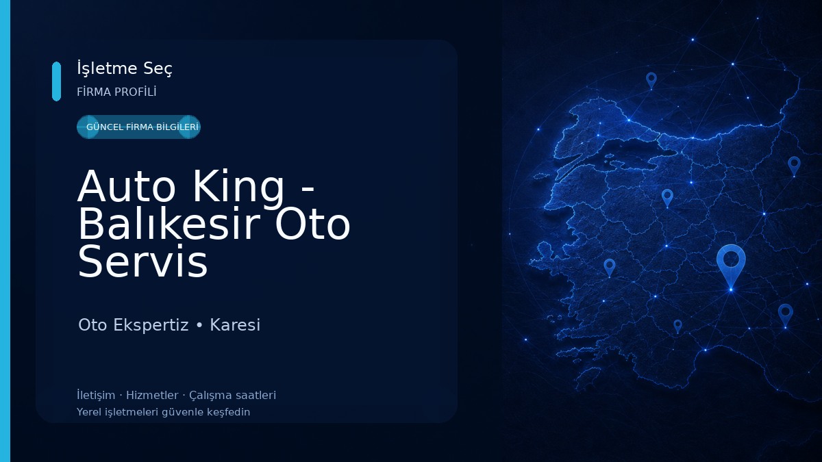 Auto King - Balıkesir Oto Servis