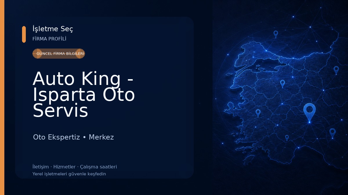 Auto King - Isparta Oto Servis Oto Ekspertiz