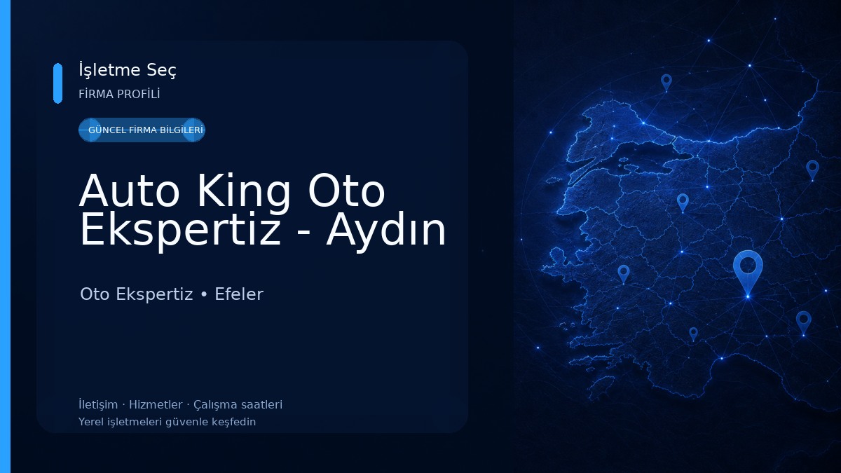 Auto King Oto Ekspertiz - Aydın