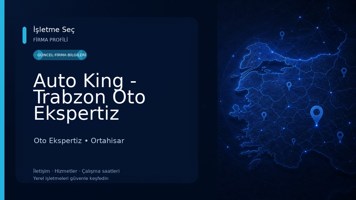 Auto King - Trabzon Oto Ekspertiz Ortahisar 