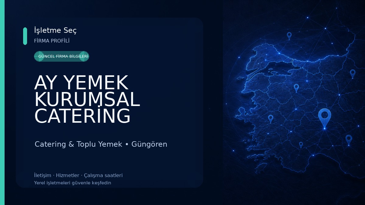 AY YEMEK KURUMSAL CATERİNG 