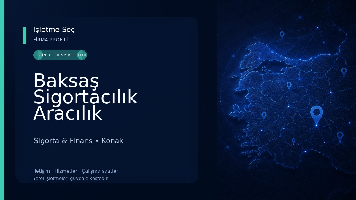 Baksaş Sigortacılık Aracılık Hizmetleri A.Ş Sigorta & Finans