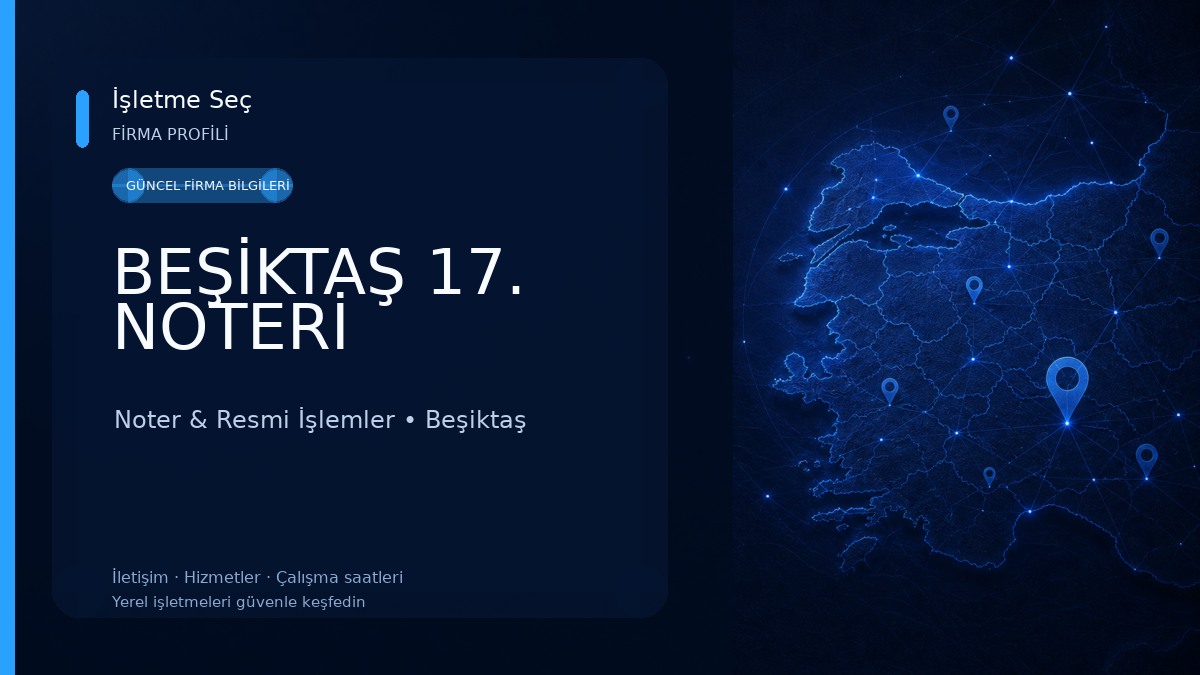 BEŞİKTAŞ 17. NOTERİ