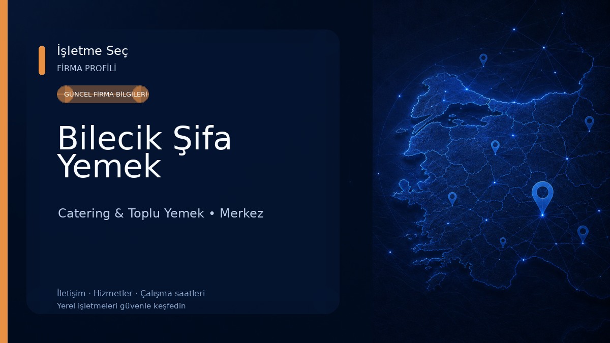 Bilecik Şifa Yemek 