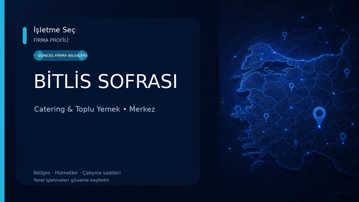 BİTLİS SOFRASI