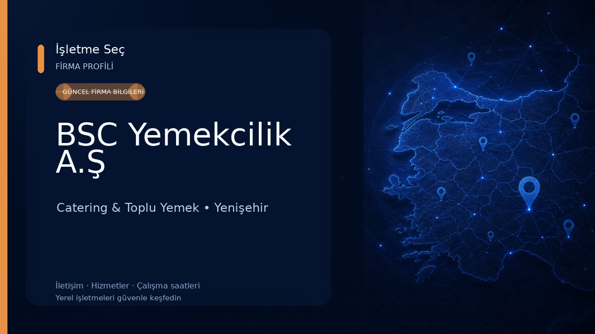 BSC Yemekcilik A.Ş