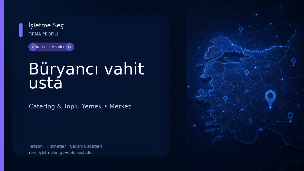 Büryancı vahit usta