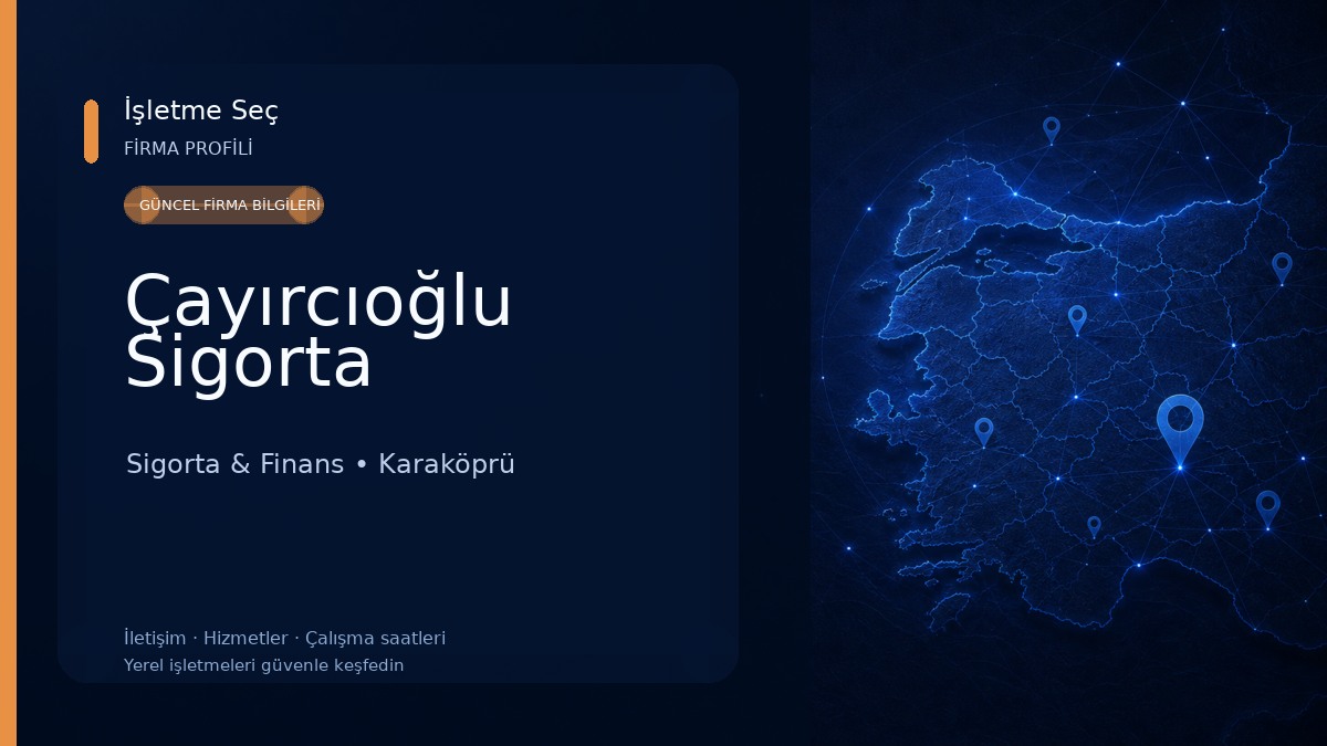 Çayırcıoğlu Sigorta