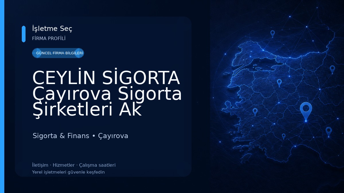 CEYLİN SİGORTA Çayırova Sigorta Şirketleri Ak sigorta. Allianz Sigorta HDI Sigorta. Mapfre Sigorta. Quick Sigorta. Sigorta & Finans