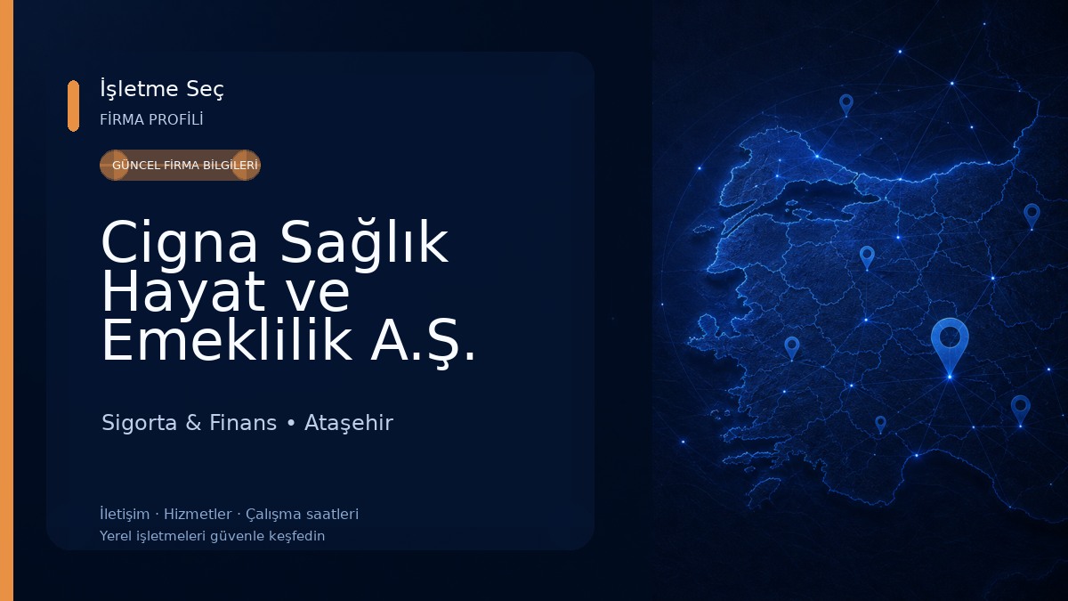 Cigna Sağlık Hayat ve Emeklilik A.Ş. Genel Müdürlük Sigorta & Finans