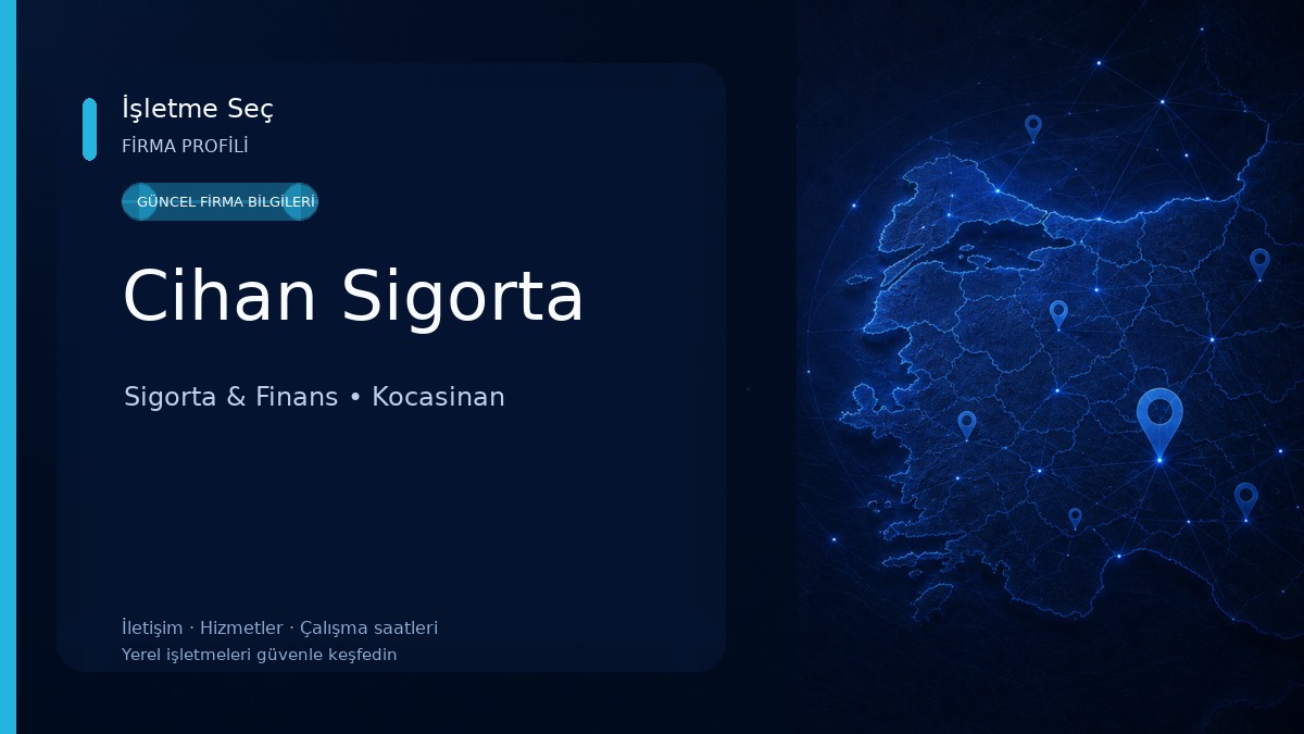 Cihan Sigorta Sigorta & Finans