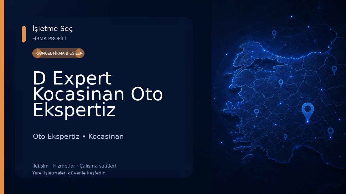 D Expert Kocasinan Oto Ekspertiz Merkezi Oto Ekspertiz
