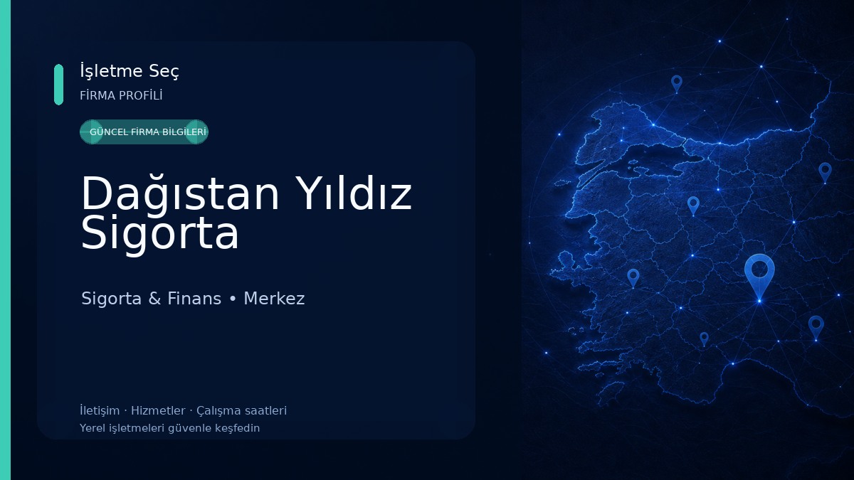 Dağıstan Yıldız Sigorta Sigorta & Finans