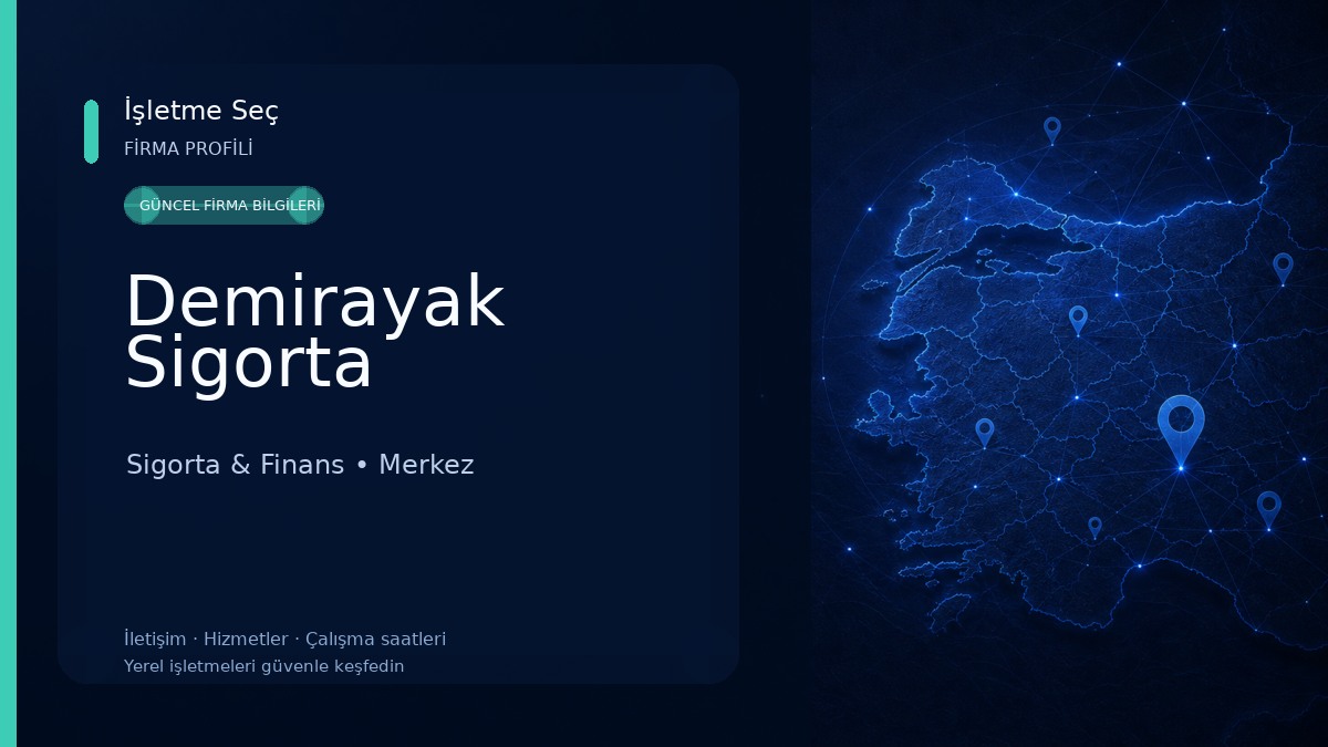 Demirayak Sigorta Sigorta & Finans