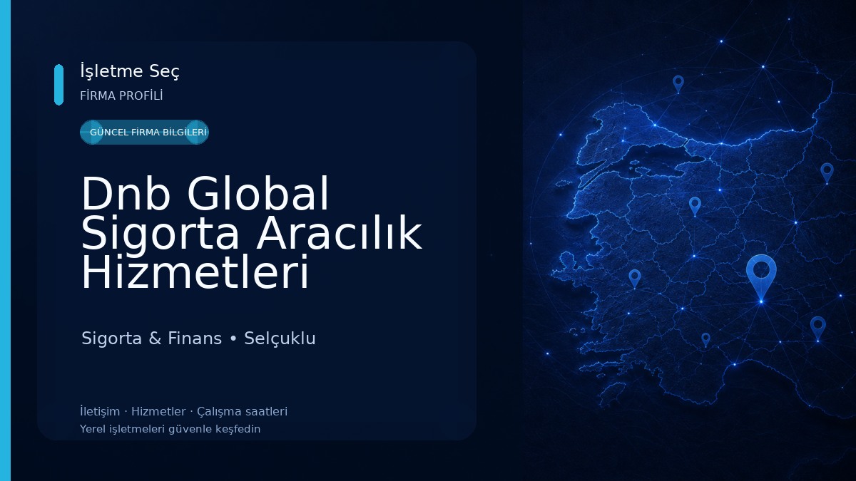 Dnb Global Sigorta Aracılık Hizmetleri Sigorta & Finans