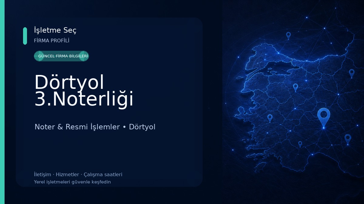 Dörtyol 3.Noterliği 