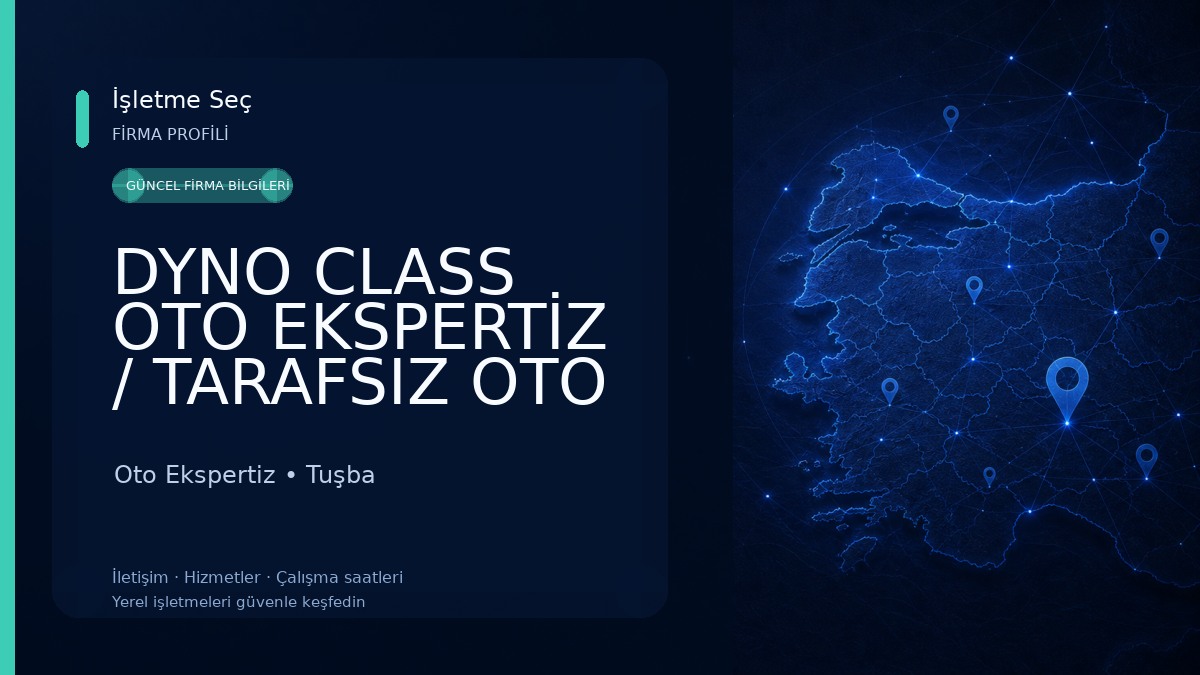 DYNO CLASS OTO EKSPERTİZ / TARAFSIZ OTO EKSPERTİZ Oto Ekspertiz