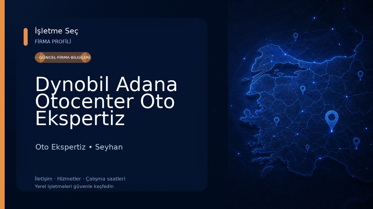 Dynobil Adana Otocenter Oto Ekspertiz