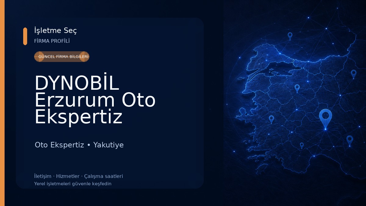 DYNOBİL Erzurum Oto Ekspertiz