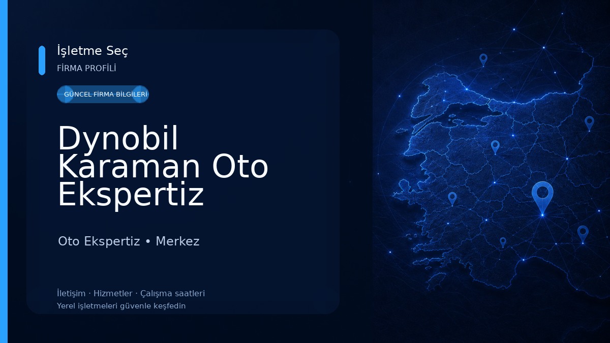 Dynobil Karaman Oto Ekspertiz 