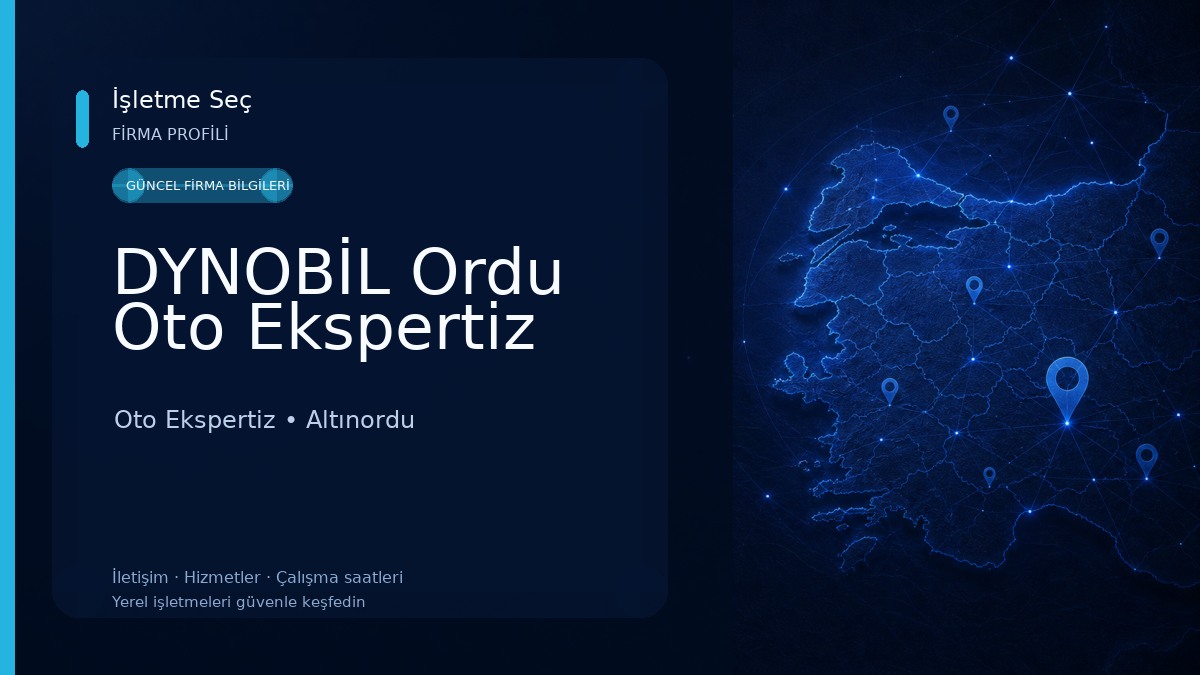 DYNOBİL Ordu Oto Ekspertiz 
