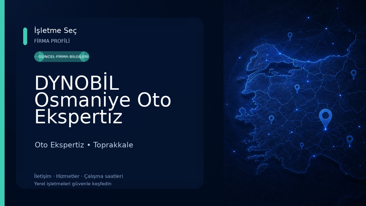 DYNOBİL Osmaniye Oto Ekspertiz