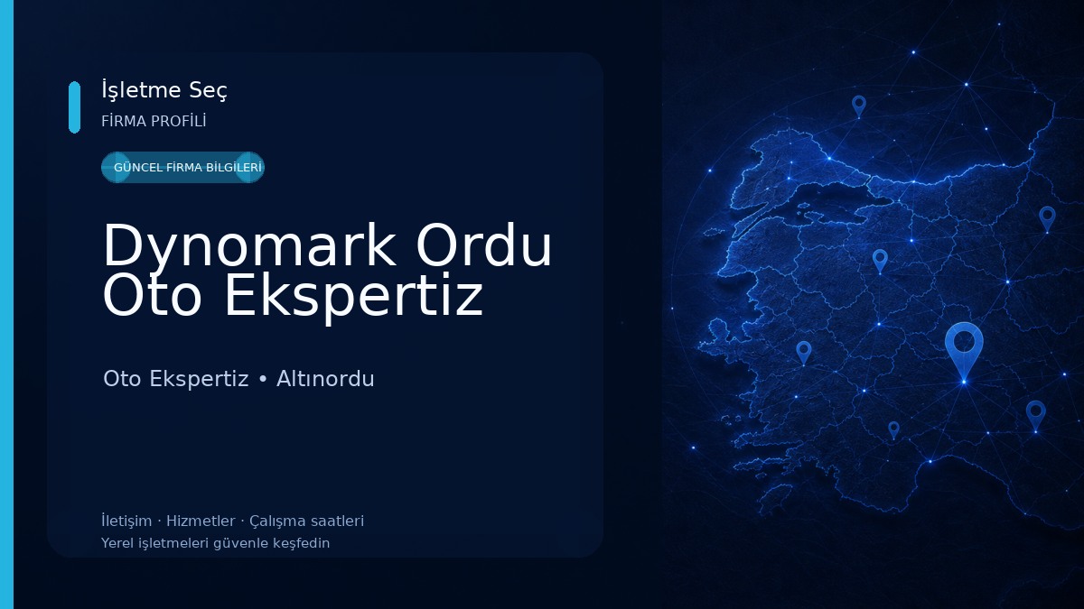 Dynomark Ordu Oto Ekspertiz 