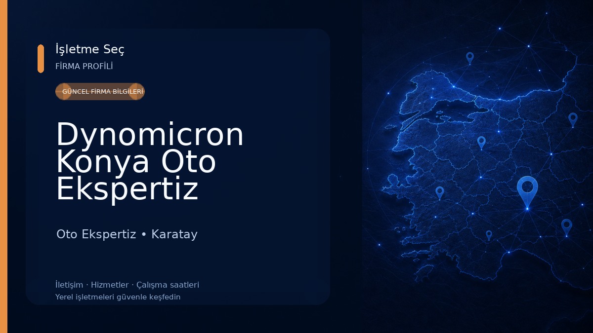 Dynomicron Konya Oto Ekspertiz