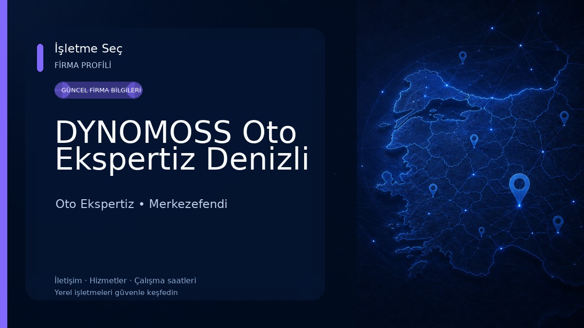 DYNOMOSS Oto Ekspertiz Denizli