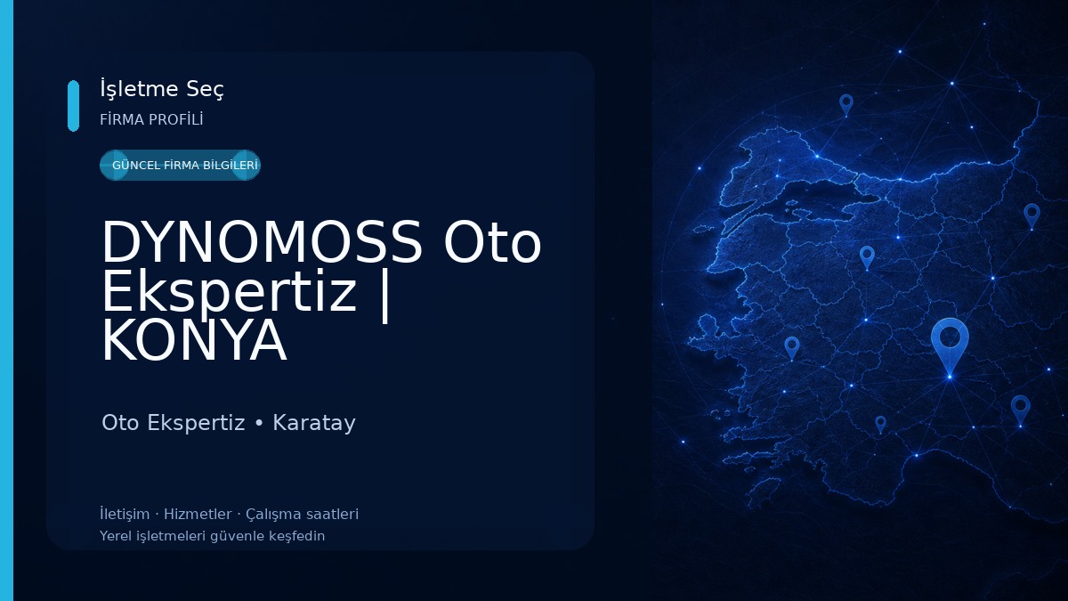 DYNOMOSS Oto Ekspertiz | KONYA