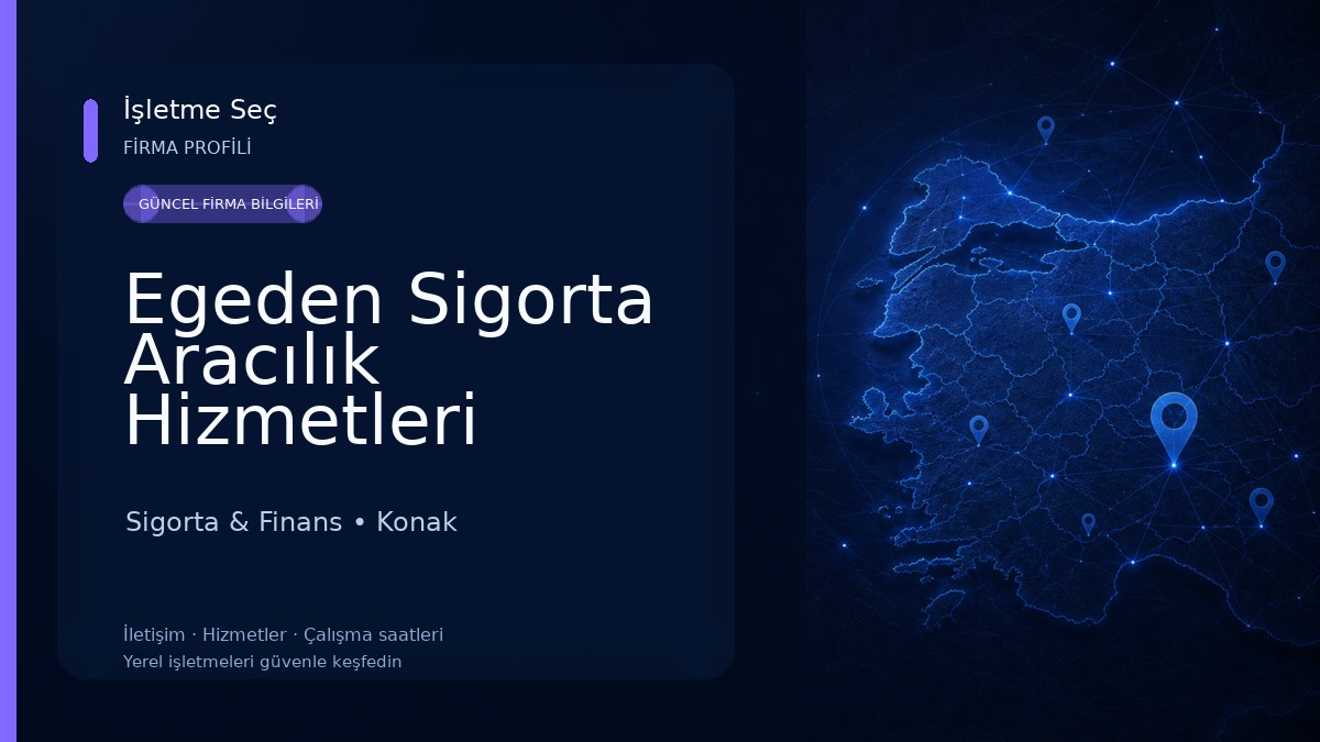 Egeden Sigorta Aracılık Hizmetleri Sigorta & Finans