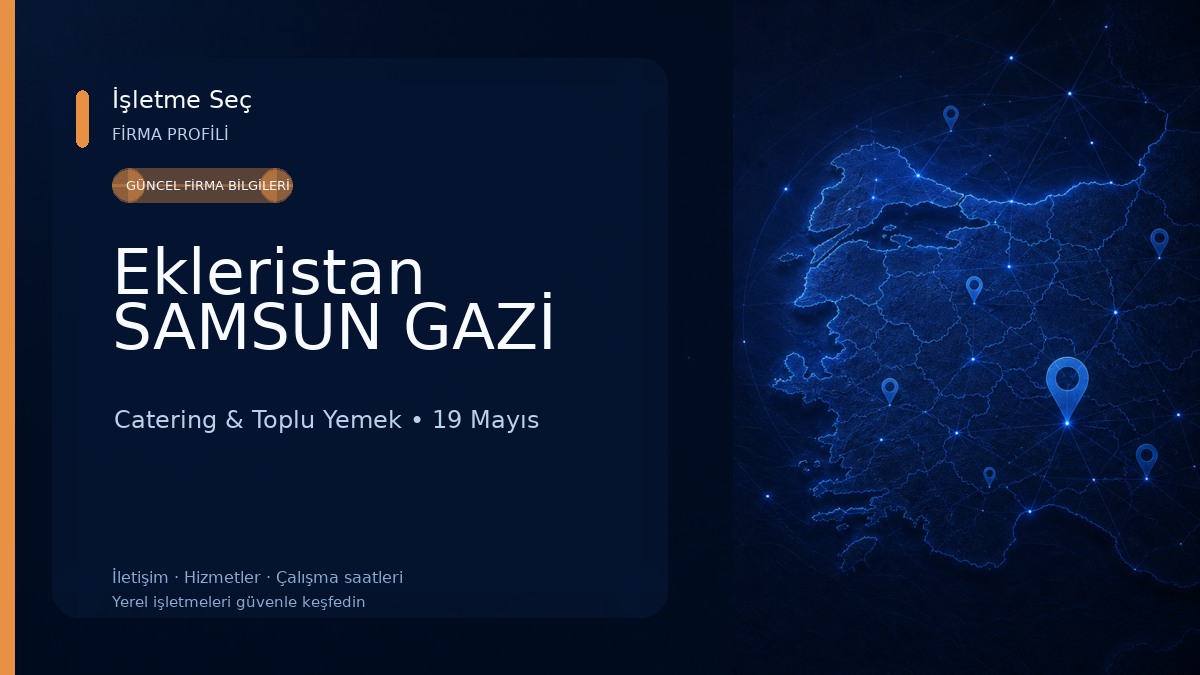 Ekleristan SAMSUN GAZİ