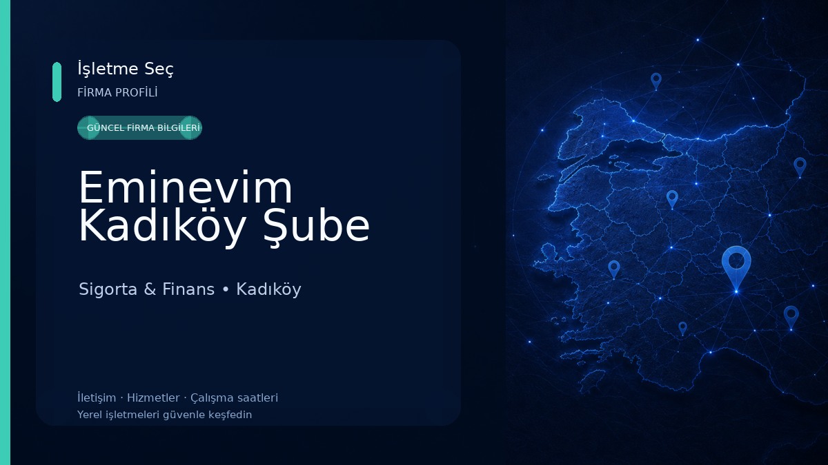 Eminevim Kadıköy Şube