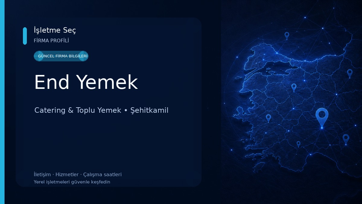 End Yemek
