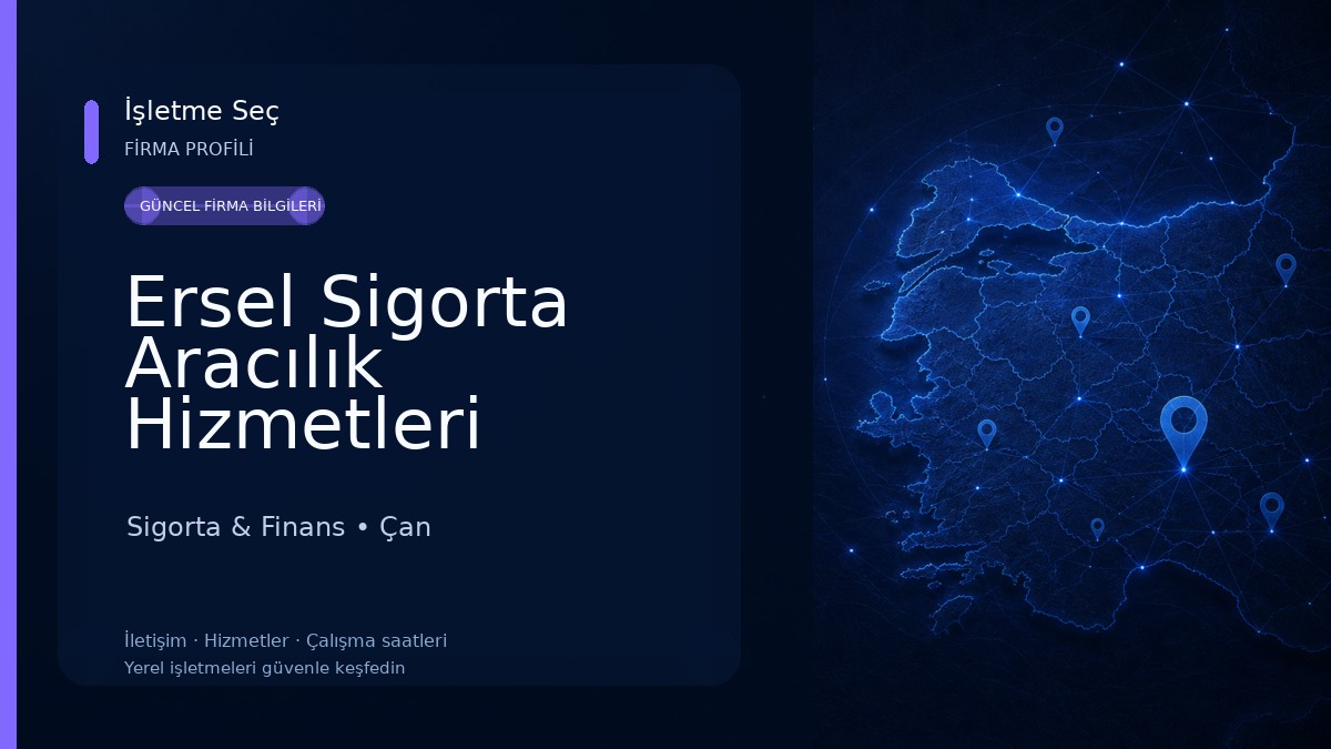 Ersel Sigorta Aracılık Hizmetleri Sigorta & Finans