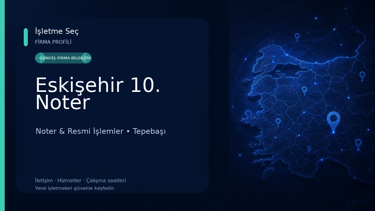 Eskişehir 10. Noter